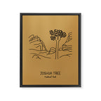 Joshua Tree National Park Framed Canvas Print Gallery Image 6