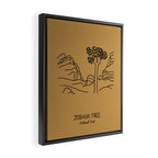 Joshua Tree National Park Framed Canvas Print Gallery Image 2