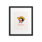 Lady Outlaw Framed Art Print Gallery Image 5