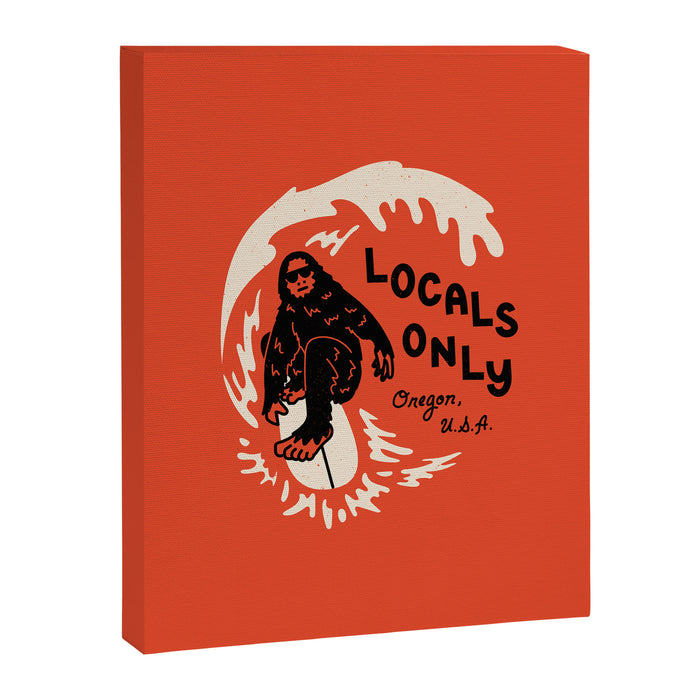Locals Only Canvas Print Gallery Image 1