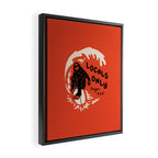 Locals Only Framed Canvas Print Gallery Image 2