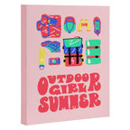 Outdoor Girl Summer Canvas Print Gallery Image 3