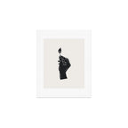 Strike a Light White Background Art Print Gallery Image 1
