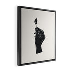 Strike a Light White Background Framed Canvas Print Gallery Image 2