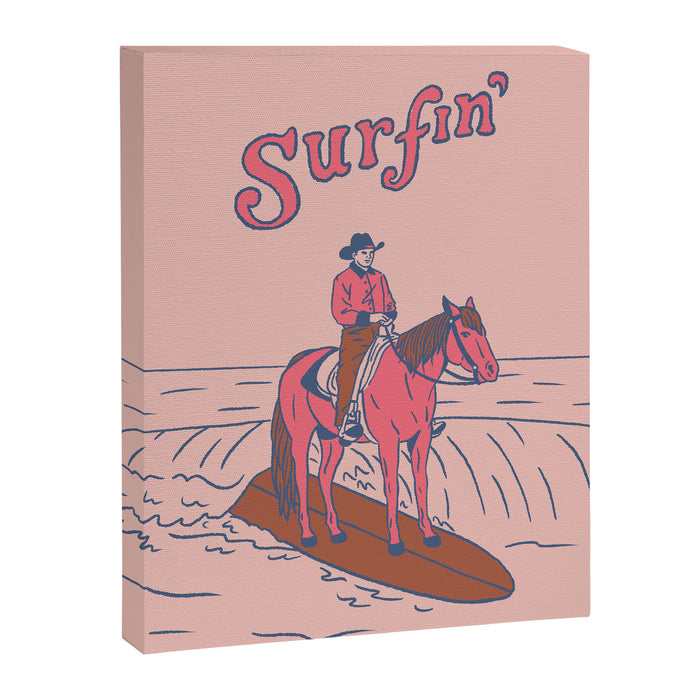 Surfin' Canvas Print Gallery Image 1