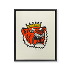 Tiger King Framed Canvas Print Gallery Image 8