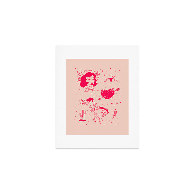 Western Flash Art Print Gallery Image 1