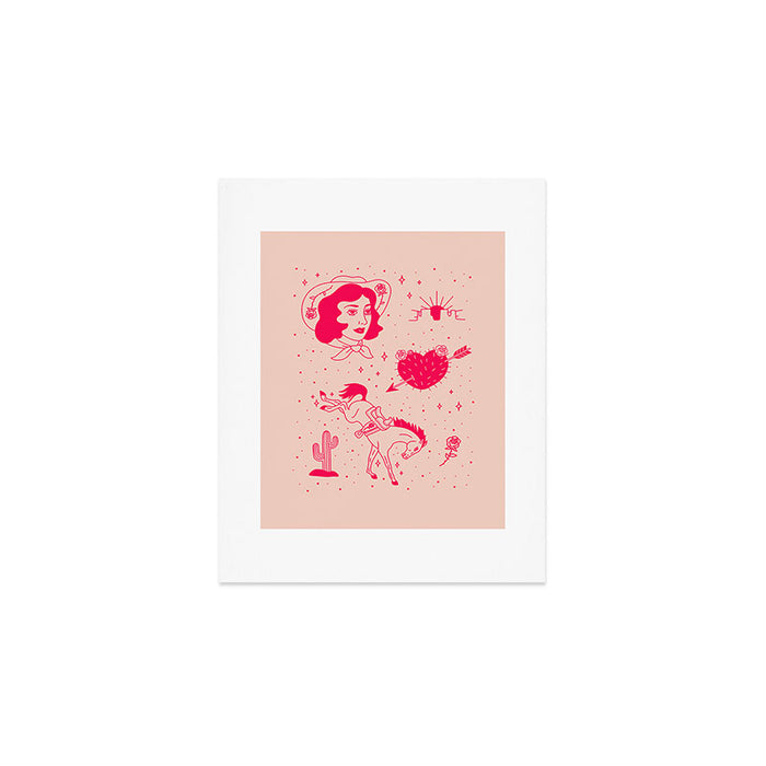 Western Flash Art Print Gallery Image 1