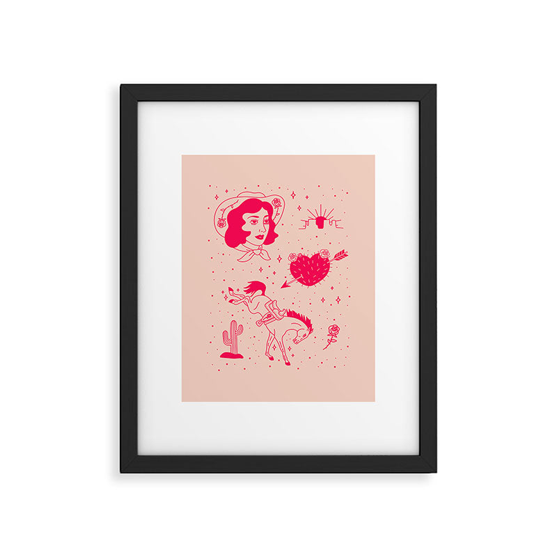 Western Flash Framed Art Print Gallery Image 5