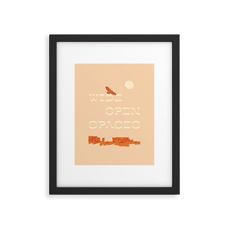 Wide Open Spaces Framed Art Print Gallery Image 5