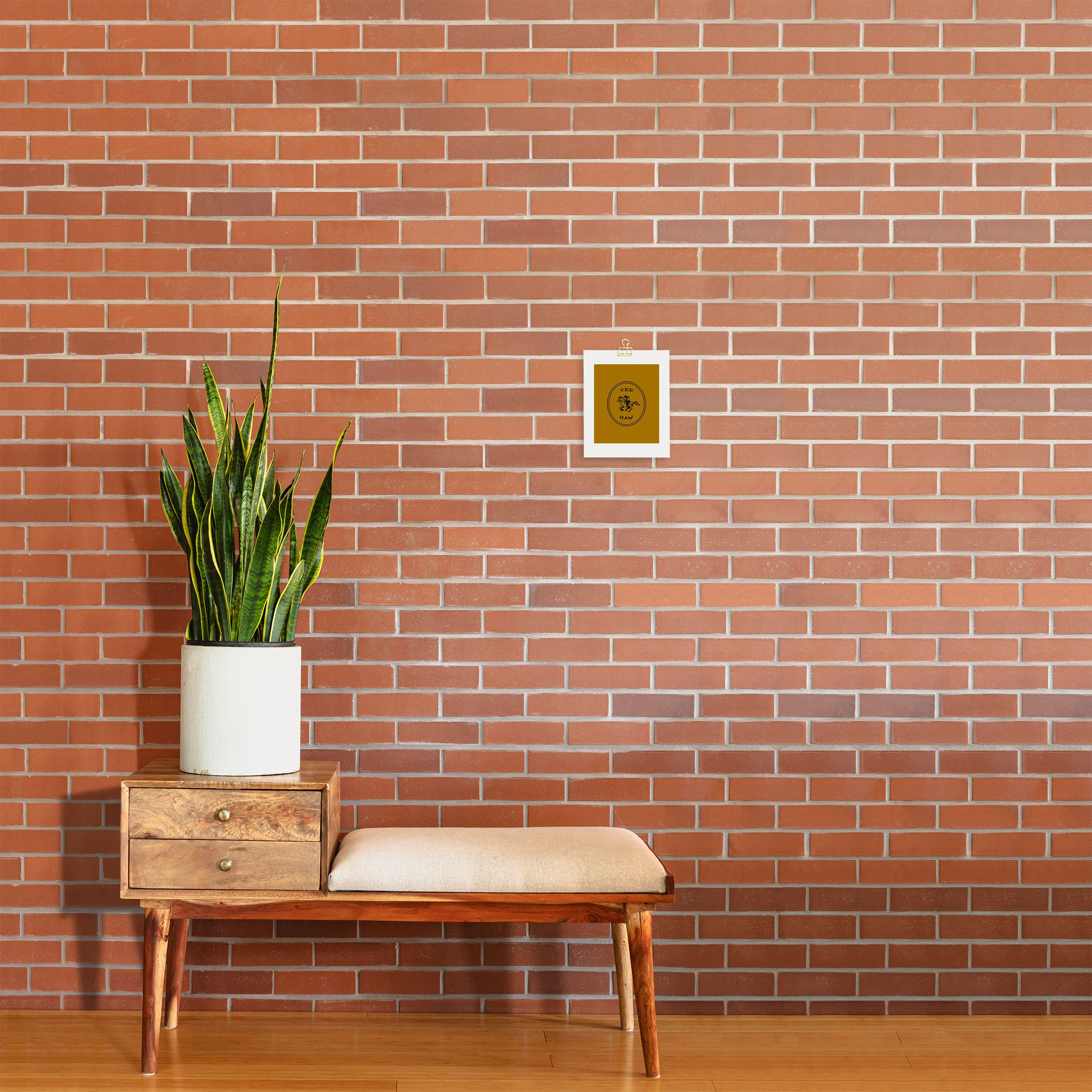 Yee Haw in Gold Art Print Gallery Image 2