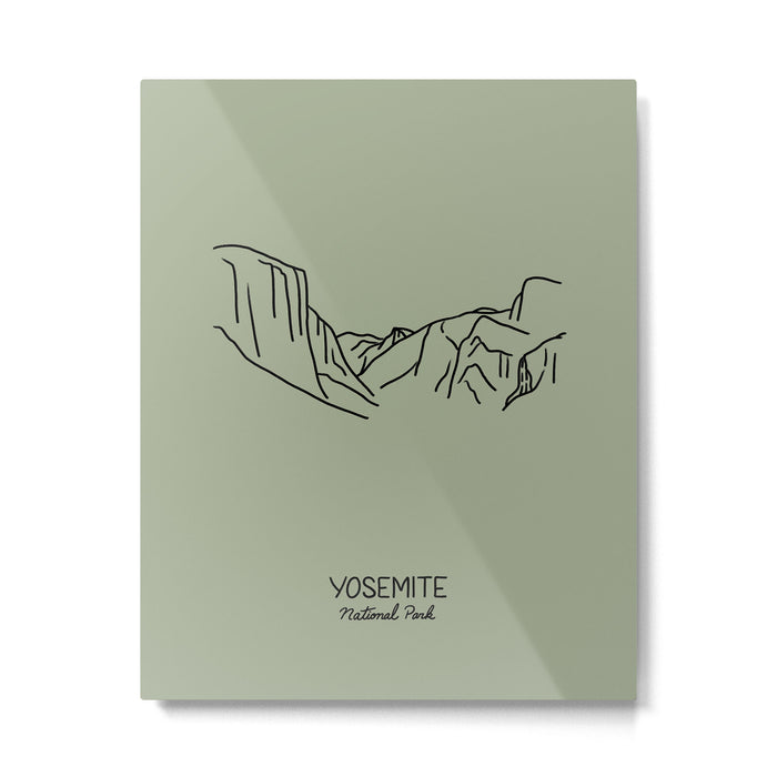 Yosemite National Park Metal Print Gallery Image 1