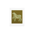 A Horse Says Hello Art Print Gallery Image 1