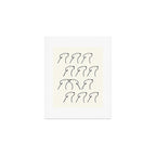 A monochrome love story Art Print Gallery Image 1