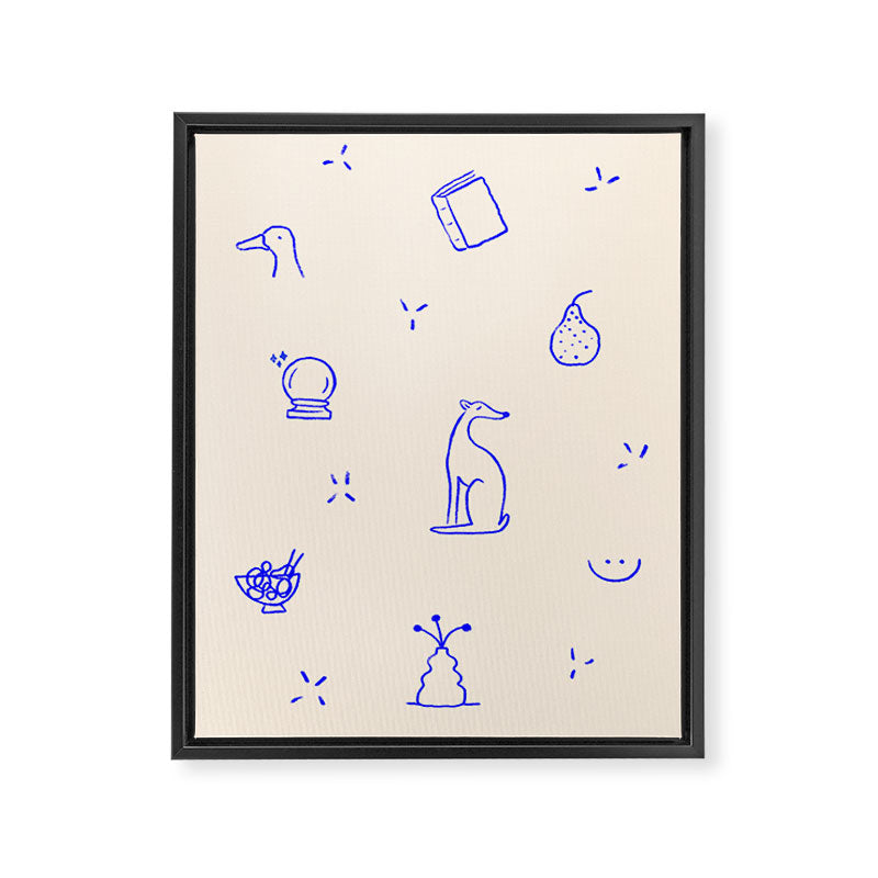 It's the little things Framed Canvas Print Gallery Image 6