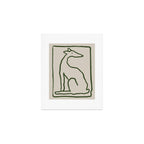 The Dog Waits Art Print Gallery Image 1