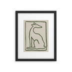 The Dog Waits Framed Art Print Gallery Image 5