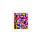 Colorful Abstract Pop Birds Pattern Art Print Gallery Image 1