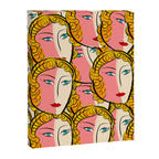 Comics Pop Girl Pattern Canvas Print Gallery Image 8