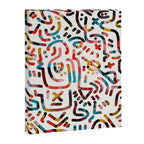 Graffiti Art Life in the Jungle with Symbols of Energy Canvas Print Gallery Image 6