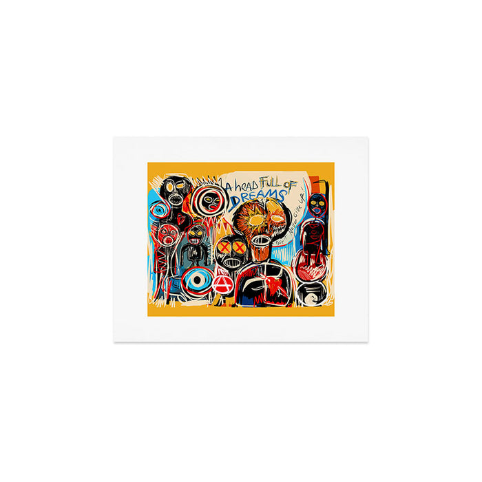 Head full of dreams Art Print Gallery Image 1