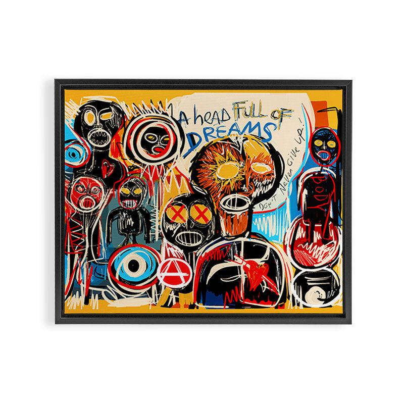 Head full of dreams Framed Canvas Print Gallery Image 12