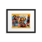 Head full of dreams Framed Art Print Gallery Image 5