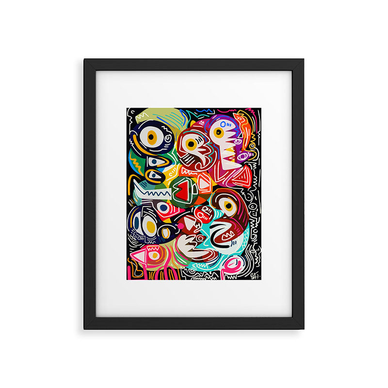 Life is beautiful street art graffiti Framed Art Print Gallery Image 5