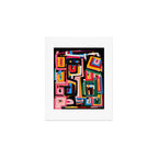 Neo Cubism Abstract Art Pattern Mystic Art Print Gallery Image 1
