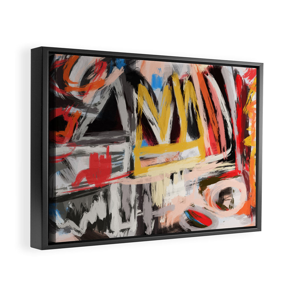 The king was there Framed Canvas Print Gallery Image 2