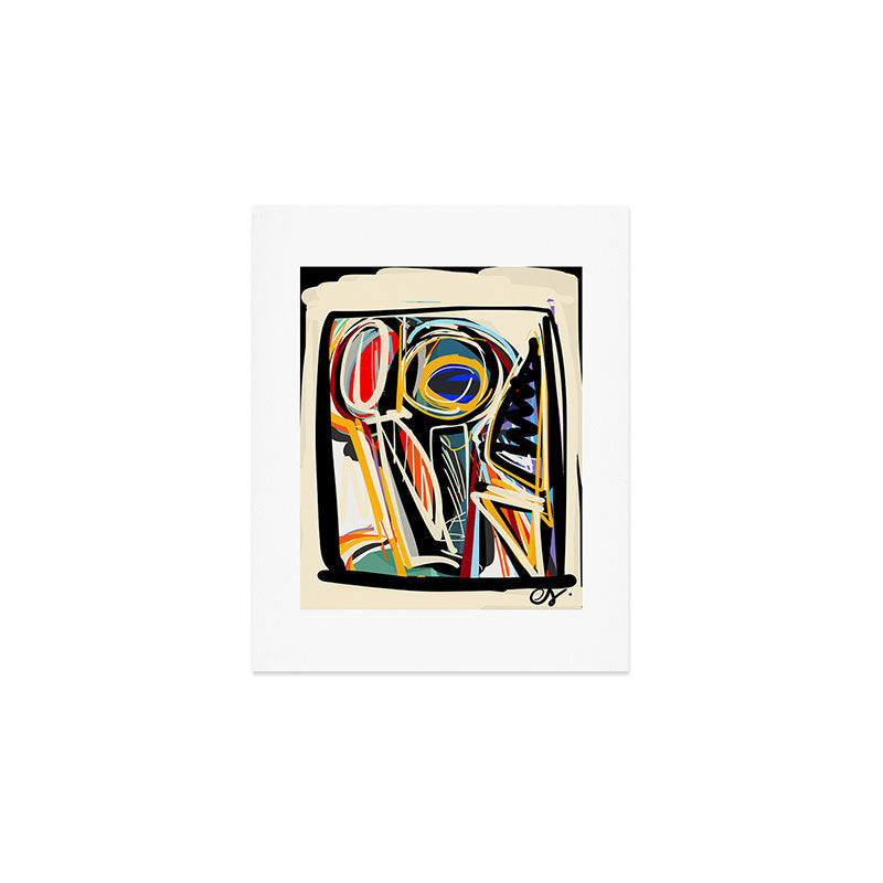 The Scream Street Art Graffiti Art Print Gallery Image 1