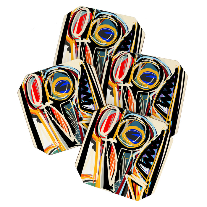 The Scream Street Art Graffiti Coaster Gallery Image 1