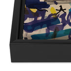 Urban Graffiti Paper Street Art Framed Canvas Print Gallery Image 3