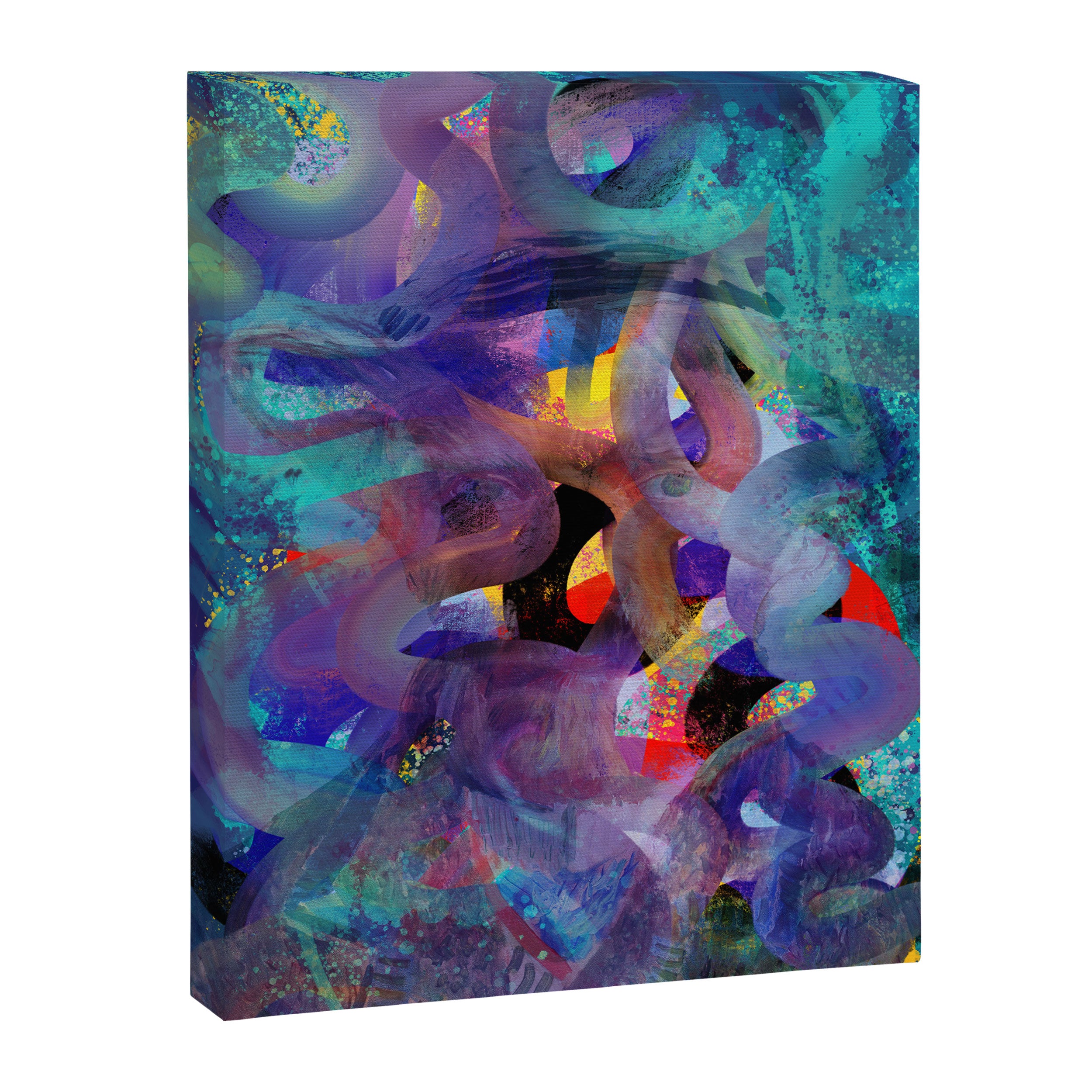 Where is Vincent ? Abstract 3D Mystic Art Canvas Print Gallery Image 6