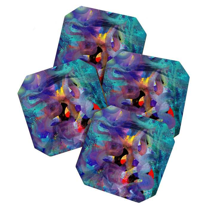Where is Vincent ? Abstract 3D Mystic Art Coaster Gallery Image 1
