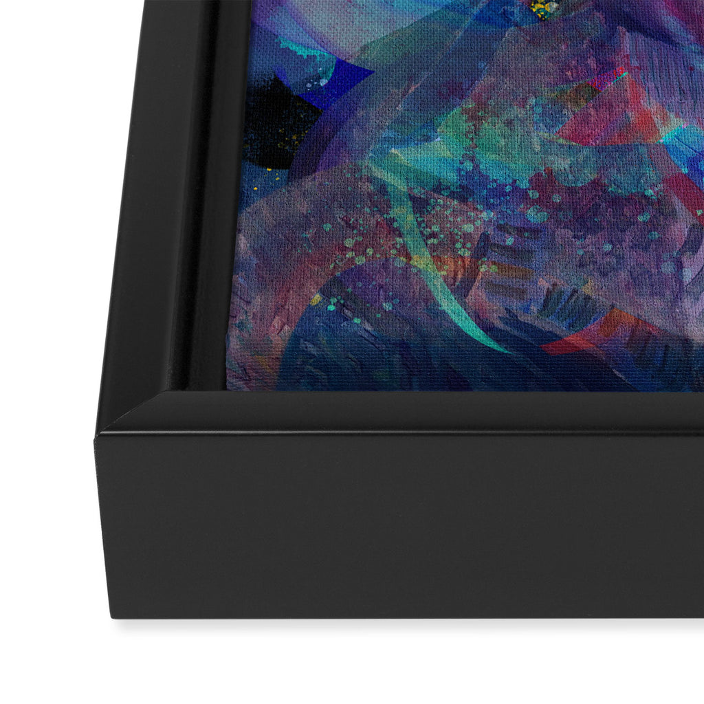 Where is Vincent ? Abstract 3D Mystic Art Framed Canvas Print Gallery Image 3