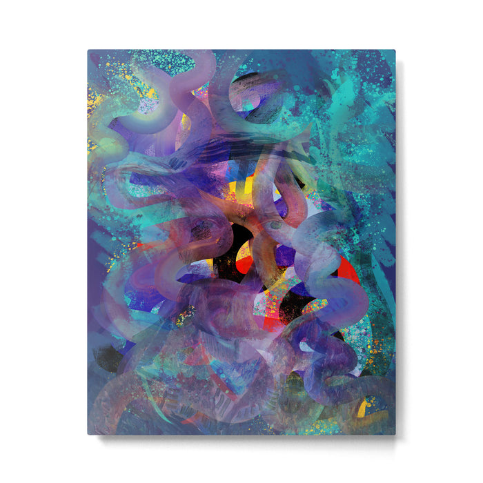 Where is Vincent ? Abstract 3D Mystic Art Metal Print Gallery Image 1