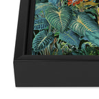 Botania I - Tropical Vintage Style Botanical Collage Framed Canvas Print Gallery Image 3