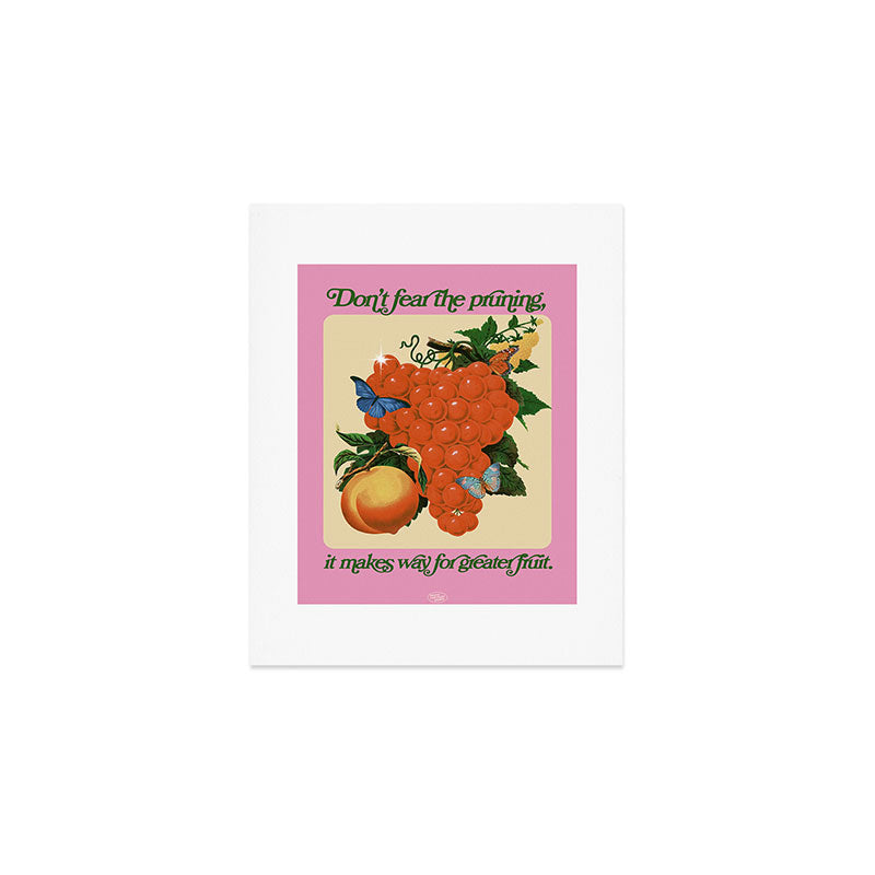 Don't Fear the Pruning - Collage Art Art Print Gallery Image 1