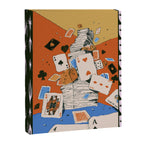 'Texas' - Surreal Illustration with Playing Cards and Dice, Western Retro Style Canvas Print Gallery Image 6