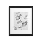 Playing a Game of Cards | Black and White Summer Sunshine Outside Games Photography Art Print Framed Art Print Gallery Image 5