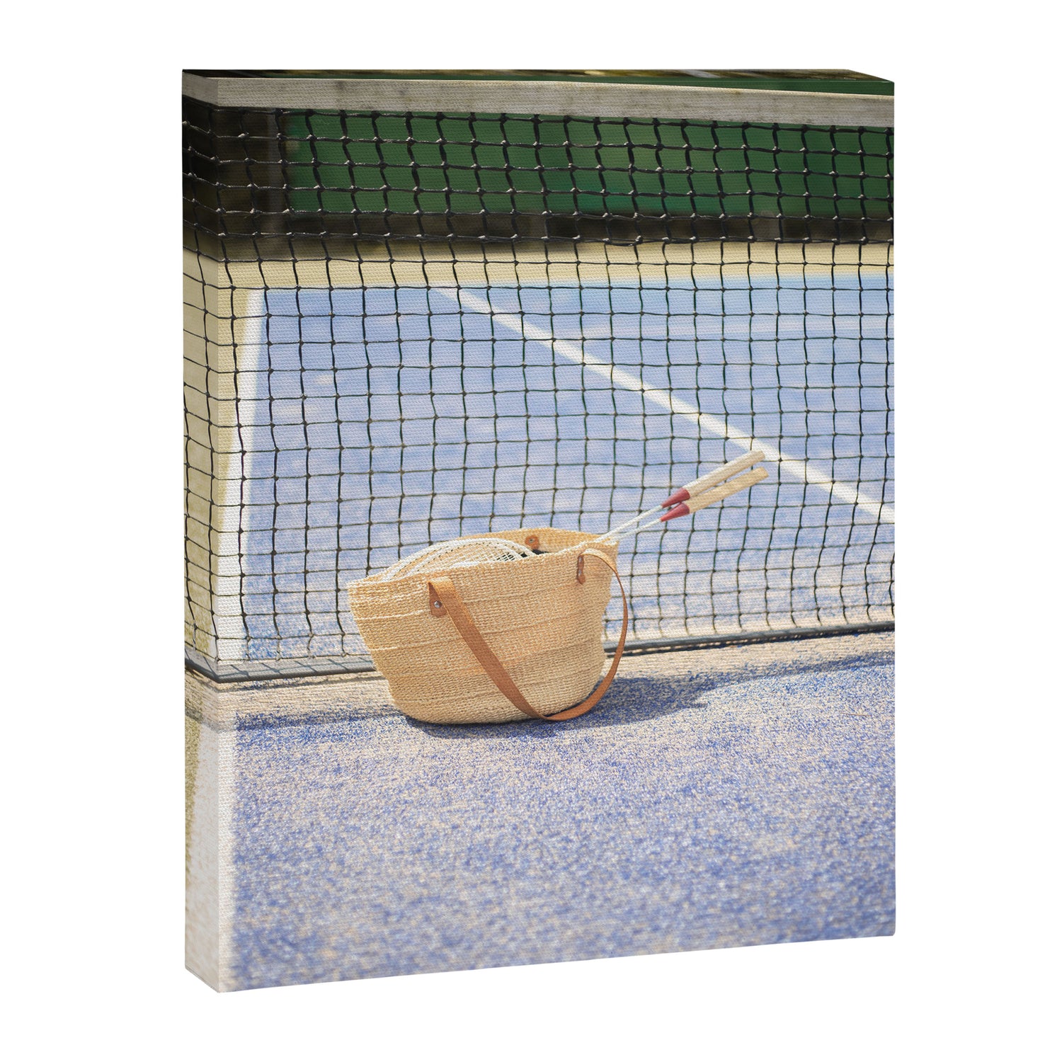 Playing Tennis in the Summer | Travel Photography Tennis Court Sports Field Art Print Canvas Print Gallery Image 6