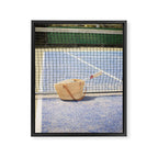 Playing Tennis in the Summer | Travel Photography Tennis Court Sports Field Art Print Framed Canvas Print Gallery Image 6