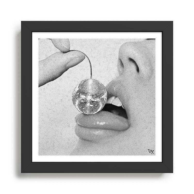 FEEL THE FUNK II B+W Framed Art Print Gallery Image 1