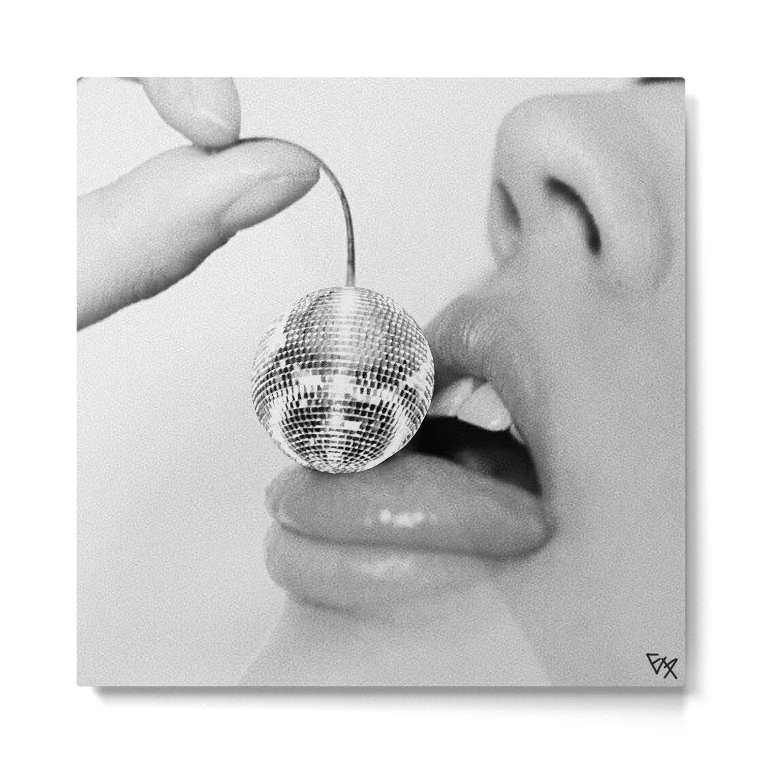 FEEL THE FUNK II B+W Metal Print Gallery Image 2