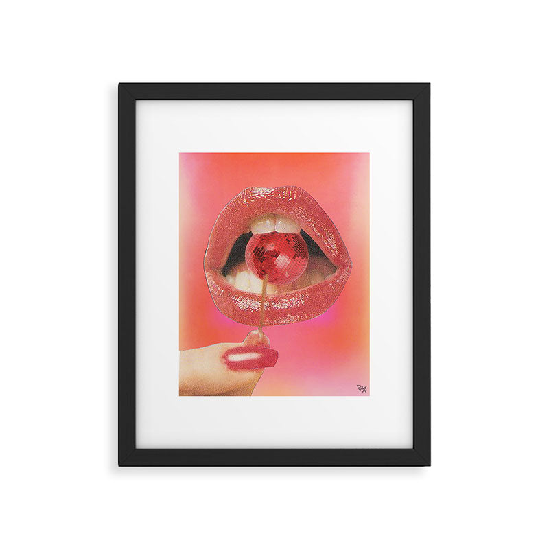 FEEL THE FUNK III Framed Art Print