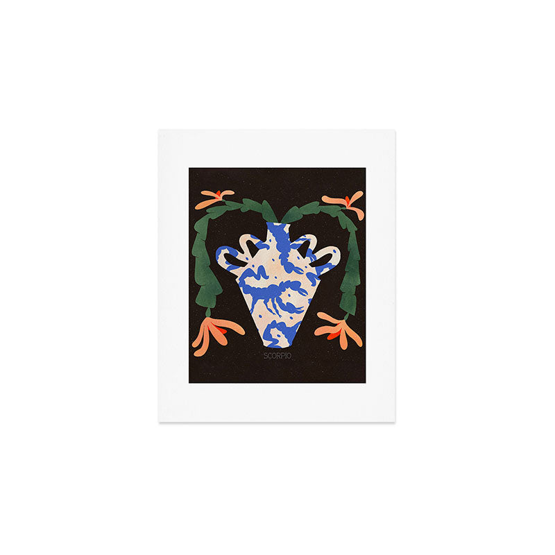 SCORPIO illustration Art Print Gallery Image 1
