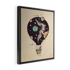 Interstellar Journey Framed Canvas Print Gallery Image 2