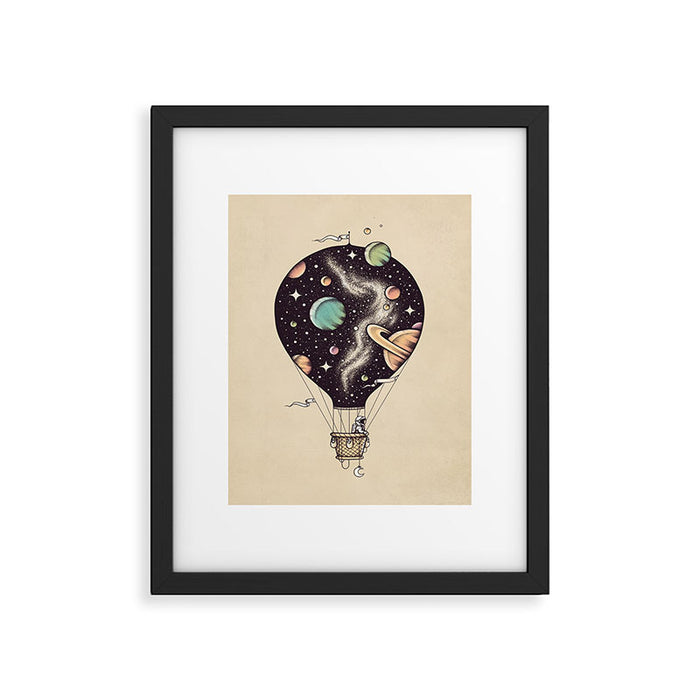 Interstellar Journey Framed Art Print Gallery Image 1