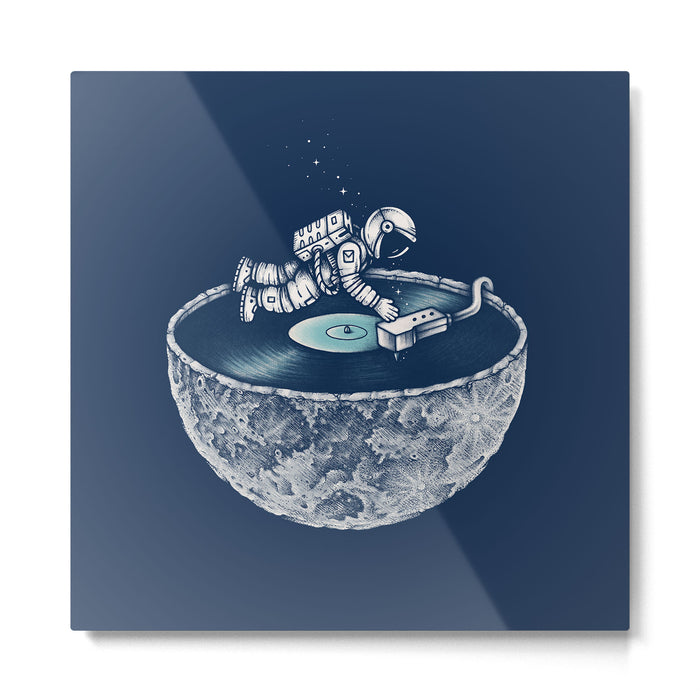 Space Tune Metal Print Gallery Image 1